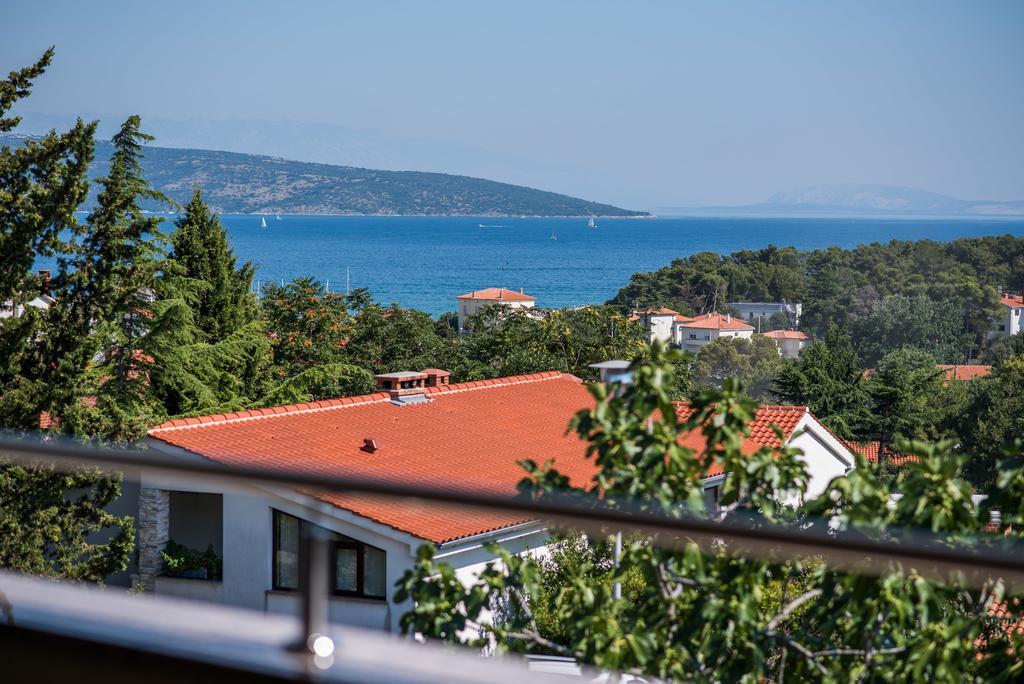 Apartman Slavko Krk Town Eksteriør billede